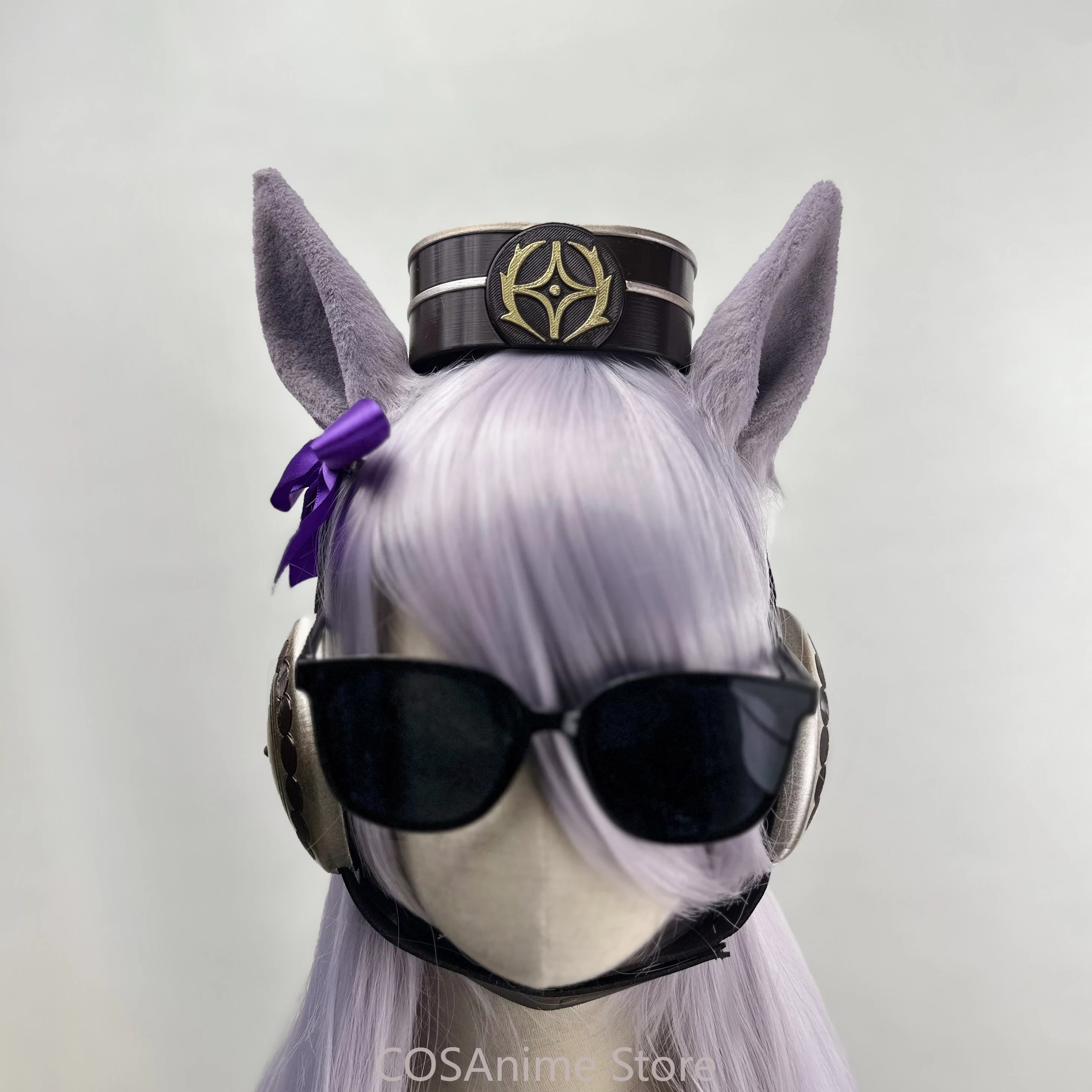 Prop De Cosplay - พริตตี้ดาร์บี้ โกลด์ชิพ อนิเมะเกมคอสเพลย์ หูสัตว์ ที่คาดผม ที่คาดผมแบบมีหูสัตว์