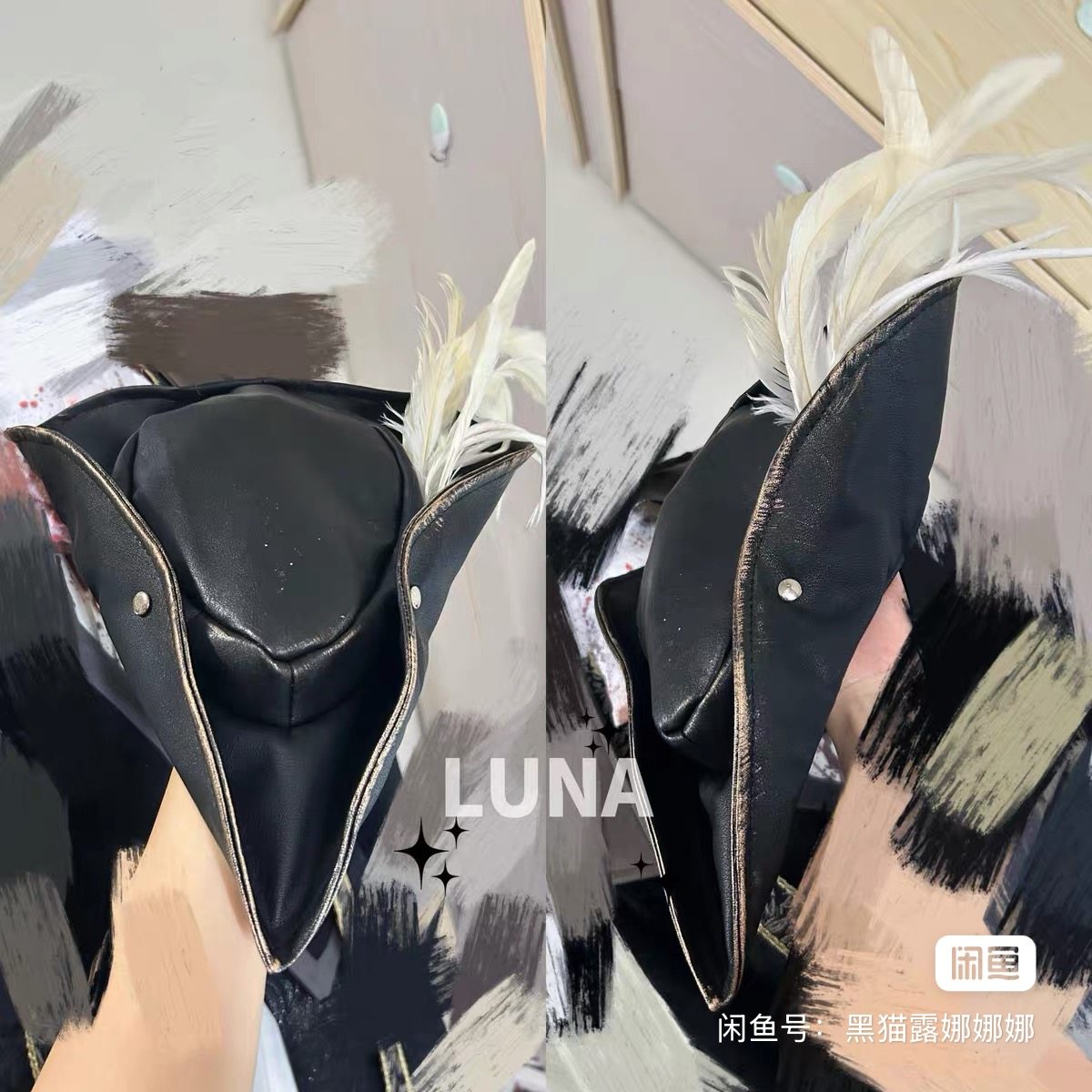 Bloodborne Cosplay Prop - อุปกรณ์ประกอบคอสเพลย์หมวกมาเรียแห่งหอคอยนาฬิกาจากเกม Bloodborne สำหรับงานฮาโลวีน งานคาร์นิวัล งานปาร์ตี้คอสเพลย์ ของขวัญสำหรับแฟนเกม