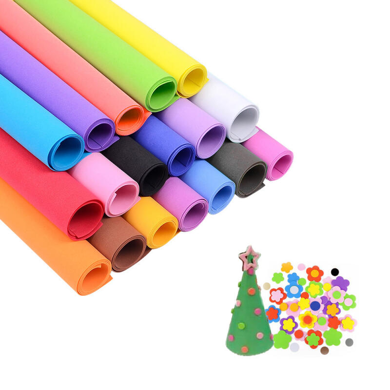 แผ่นโฟม EVA หนา 2 มม. สีสันสดใ - Cosplay Props Eva Foam บทวิจารณ์และราคา