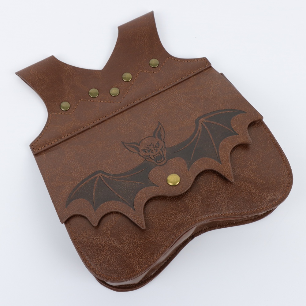 กระเป๋าคาดเอวหนัง PU ลายค้างคา - Prop For Cosplay บทวิจารณ์และราคา