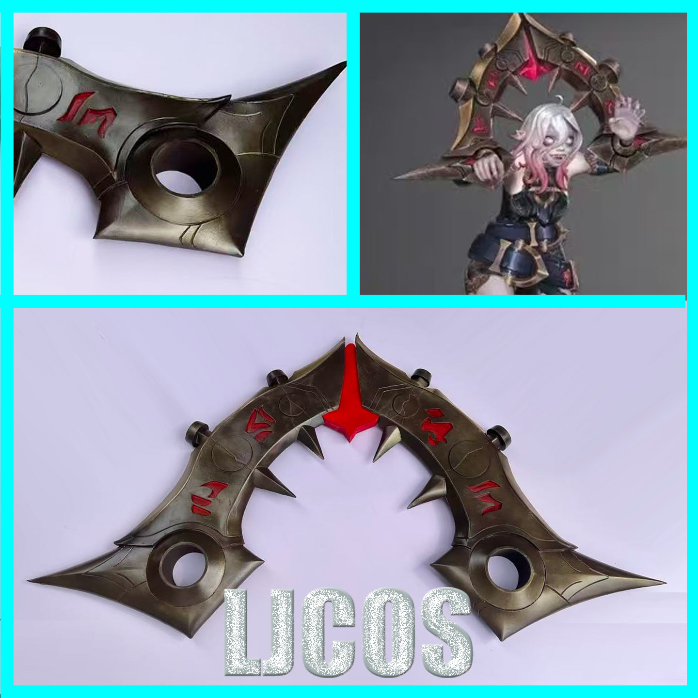 อุปกรณ์คอสเพลย์ LOL Briar Shac - Briar Cosplay Prop บทวิจารณ์และราคา
