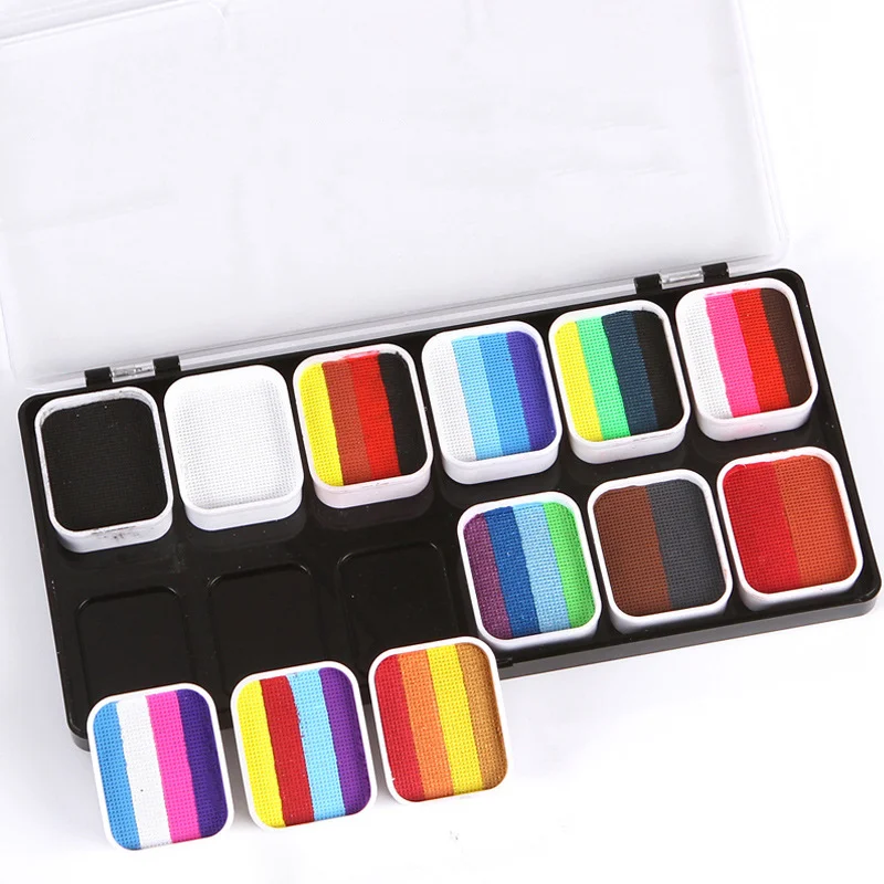 Multicolor Body Face Painting  - Cosplay Prop Paint บทวิจารณ์และราคา
