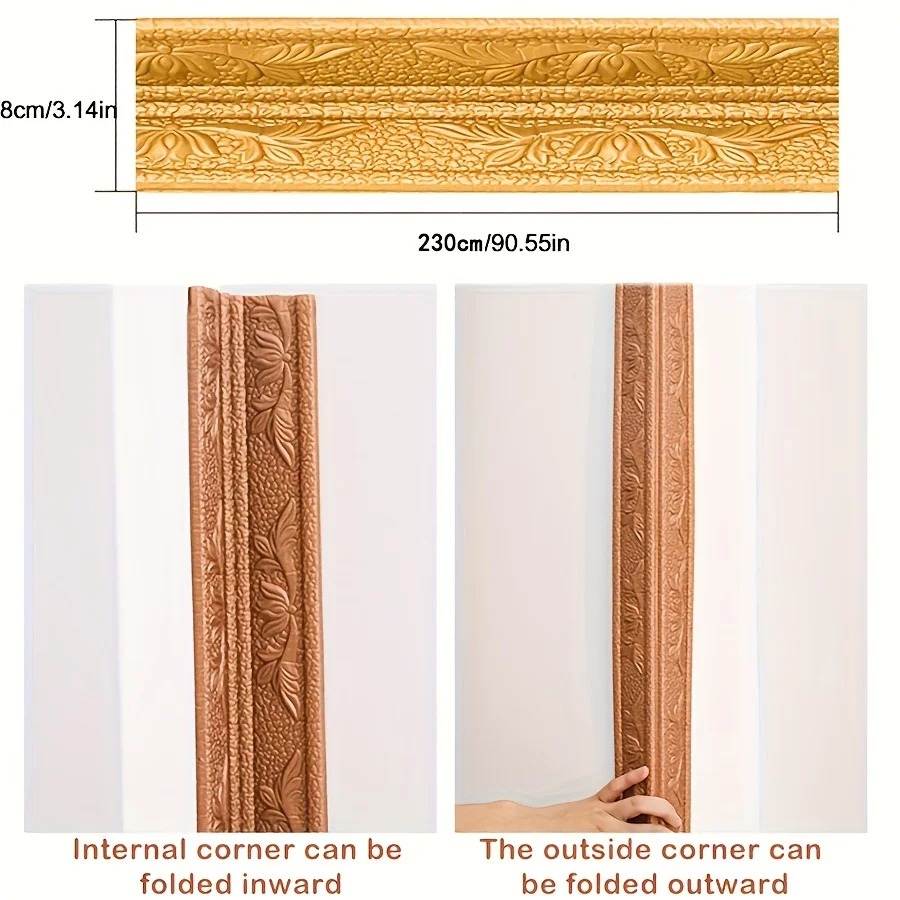 สติกเกอร์ขอบผนังโฟมขนาด 230 ซม - Craft Foam Roll บทวิจารณ์และราคา