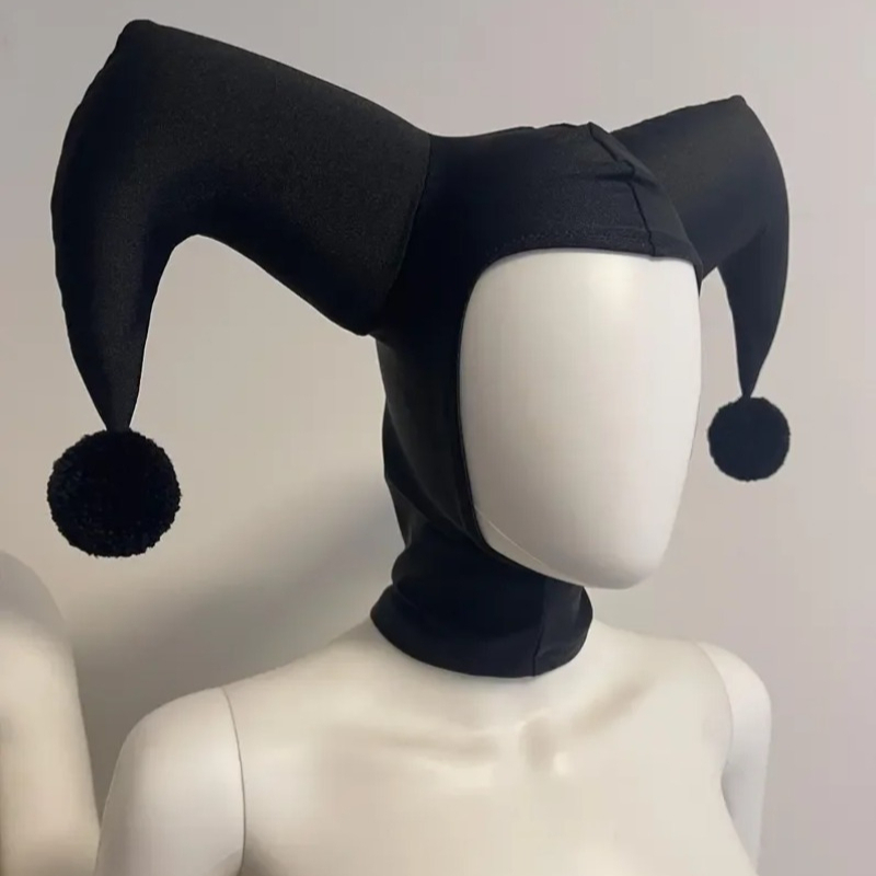 หมวกคอสเพลย์ QQ Jester สีดำ/แด - Briar Cosplay Prop บทวิจารณ์และราคา