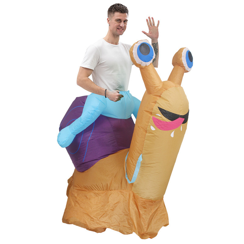 ชุดเป่าลมหอยทากสำหรับขี่ ชุดเป - Prop For Cosplay บทวิจารณ์และราคา