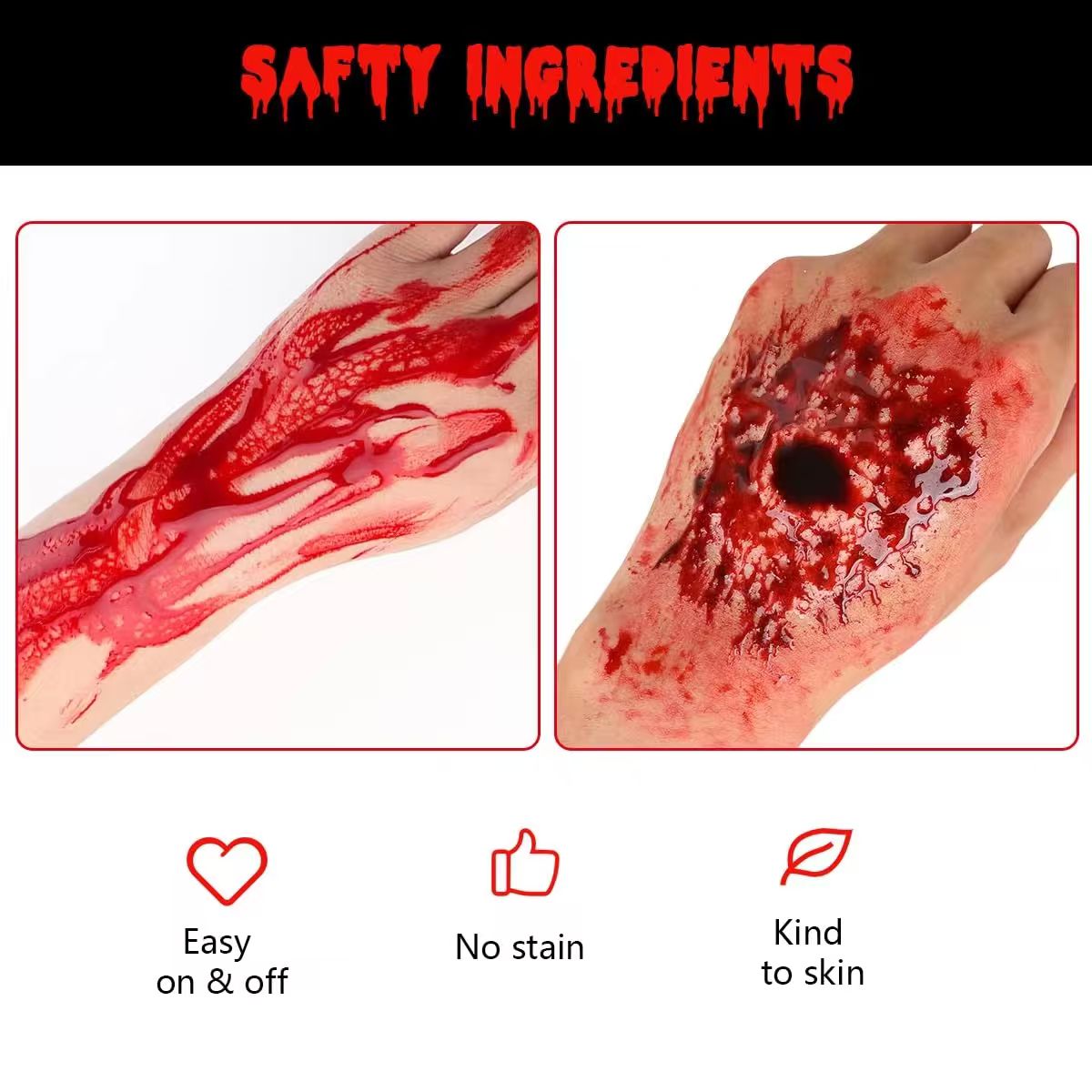 ชุดแต่งหน้าพิเศษสำหรับงานฮาโลว - Body Paint Sfx บทวิจารณ์และราคา
